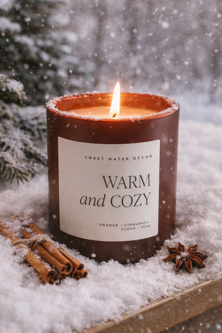 Warm and Cozy Candle