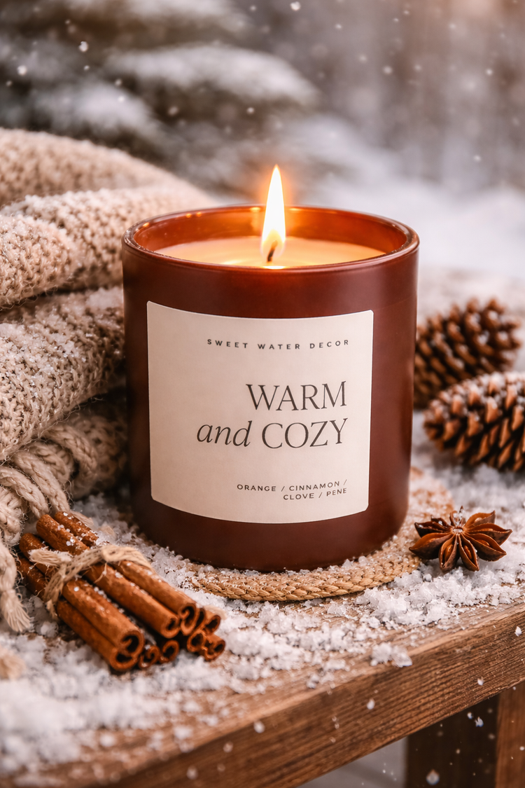 Warm and Cozy  Candle
